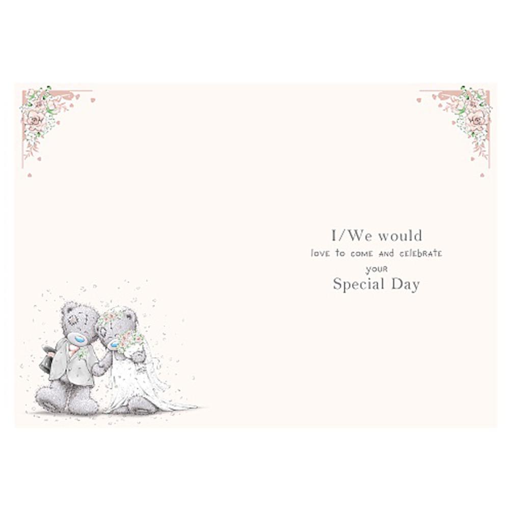 Wedding Thank You Invitation Me to You Bear Card Extra Image 1